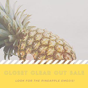 🍍CLOSET CLEAROUT SALE!🍍